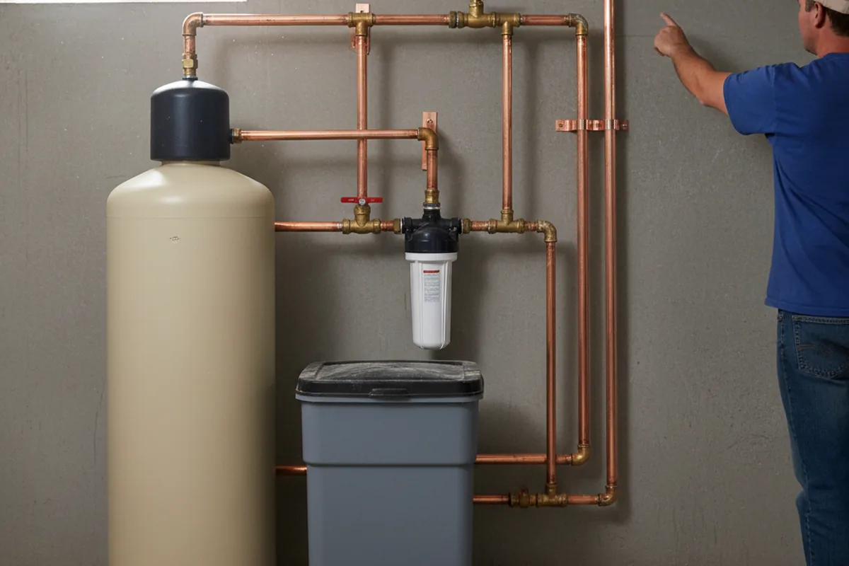 Whole-house water treatment system installed in Mineral Springs